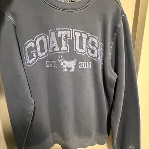 GOAT USA Men's Gray Crewneck Sweater
